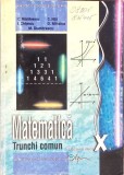 Matematica Clasa a X-a, C. Nastasescu, C. Nita, Manual, Editura Didactica si Pedagogica, 2005, Paperback