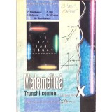MATEMATICA, MANUAL PENTRU CLASA A X-A-C. NASTASESCU, C. NITA-329461