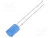 Dioda LED, 5mm, albastru, 220...330mcd, 30mA, 2,9...3,4V, OPTOSUPPLY - OSB5SA5GE4B