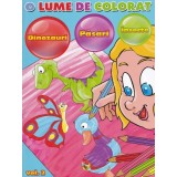 O lume de colorat Vol.2: dinozauri pasari insecte - Aquila