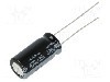 Condensator electrolitic, 470&micro;F, 35V DC, -40...105&deg;C, NICHICON - UHE1V471MPD
