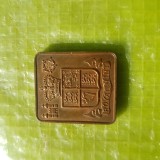 H14-I-Moneda jeton Casino Royal Mint Elizabeth R 1972 alama aurita 2,5/ 2,2 cm.