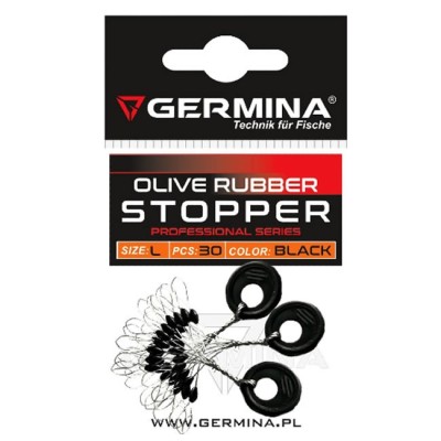 Opritoare Silicon Germina Stopper Olive Rubber, Marimea S, 30buc/plic foto