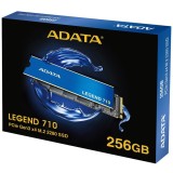 Solid State Drive (SSD) ADATA LEGEND 710, PCIe Gen 3x4, M.2, 256GB, A-data