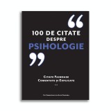 100 de citate despre Psihologie