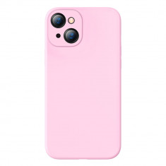 Husă Din Silicon Baseus Liquid Gel Case Pentru IPhone 13 Roz (ARYT000904) 6932172601638