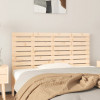 VidaXL Tăblie de pat pentru perete, 126x3x63 cm, lemn masiv de pin