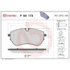 Placute frana Vw Amarok (2ha) 09.10-, Fata, BREMBO
