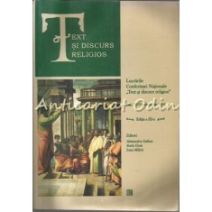 Text Si Discurs Religios Nr. 3/2011 - Iasi, 12-13 Noiembrie 2010