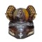 Candela cu doua maini, Fecioara Maria cu pruncul IIsus Hristos, 17 cm, GXL046