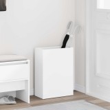 vidaXL Suport pentru umbrele Alb 40 x 20 x 55,5 cm Lemn compozit 899431