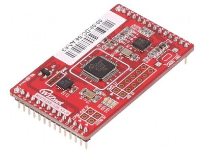 Modul Ethernet WIZ752SR-120 cu IP101GRI și W7500 Cortex M0 3.3V foto