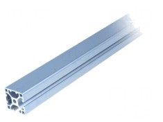Profil Aluminiu 6mm x 30mm x 30mm x 2m Natural