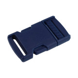 Cumpara ieftin Catarama trident din plastic pentru textile, latime 25 mm, dimensiuni 32 x 58 mm Bleumarin