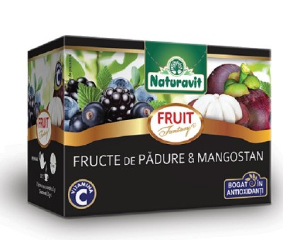 NATURAVIT FRUCTE PADURE&amp;amp;MANGOSTAN FANTASY 2GR*15DZ foto