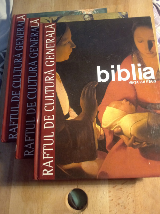 Biblia,raftul de cultura generala, 3 vol