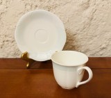 CEASCA SI FARFURIOARA DIN PORTELAN VILLEROY BOCH- BONE CHINA- DELTA