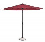 Umbrela pentru gradina / terasa Rio, Bizzotto, &Oslash; 300 cm, stalp &Oslash; 48 mm, otel/poliester, bordo