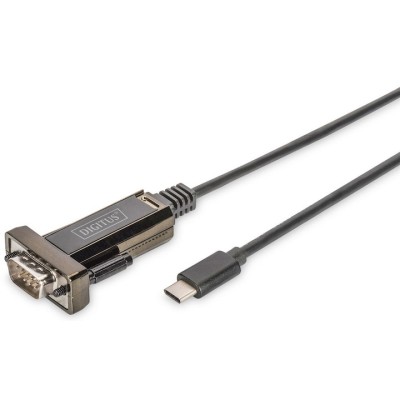 Convertor USB Type C - Serial RS232, Digitus foto