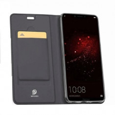 Husa Flip Huawei Honor Play - DUX Ducis Skin Pro Gri foto