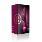 Vibrator punct G si clitoris Rocks-off Climaximum Spirit violet 18,3 cm