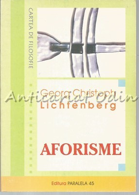 Aforisme - Georg Christoph Lichtenberg foto