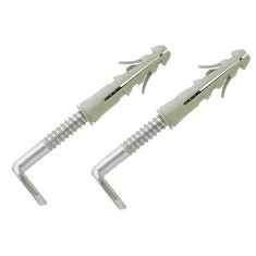 Holsurub cu diblu pentru prindere boiler, 10 x 100 mm, 2 buc / set