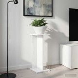 vidaXL Suport pentru plante Alb 25 x 25,5 x 60,5 cm Lemn prelucrat 899658