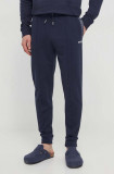 BOSS pantaloni de trening culoarea bleumarin, uni 50515166