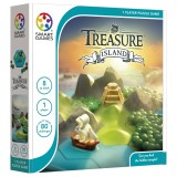 Smart Games , Treasure Island, joc de logica cu 80 de provocari, 8+ ani