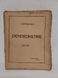Dendrometrie, 1920-1921, P. Antonescu, S. Predescu Fane student