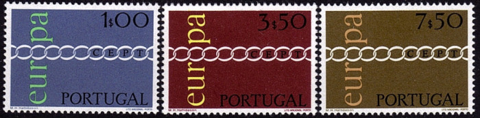 Portugal 1971 Europa CEPT Mi.1127-1129 MNH CE.020