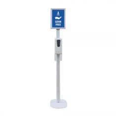 Dispenser automat pentru dezinfectanți, tip Stand, cu senzori, FM-24