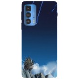 Husa compatibila cu Motorola Edge 20 Lite model Howl&amp;#039;s Moving Castle, Silicon, TPU, Viceversa, Transparent, Carcasa
