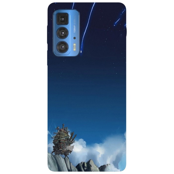 Husa compatibila cu Motorola Edge 20 Lite model Howl&amp;#039;s Moving Castle, Silicon, TPU, Viceversa
