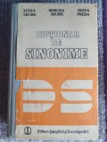 Dictionar de sinonime- Luiza Seche, Mircea Seche, Irina Preda, 1989, 551 pag