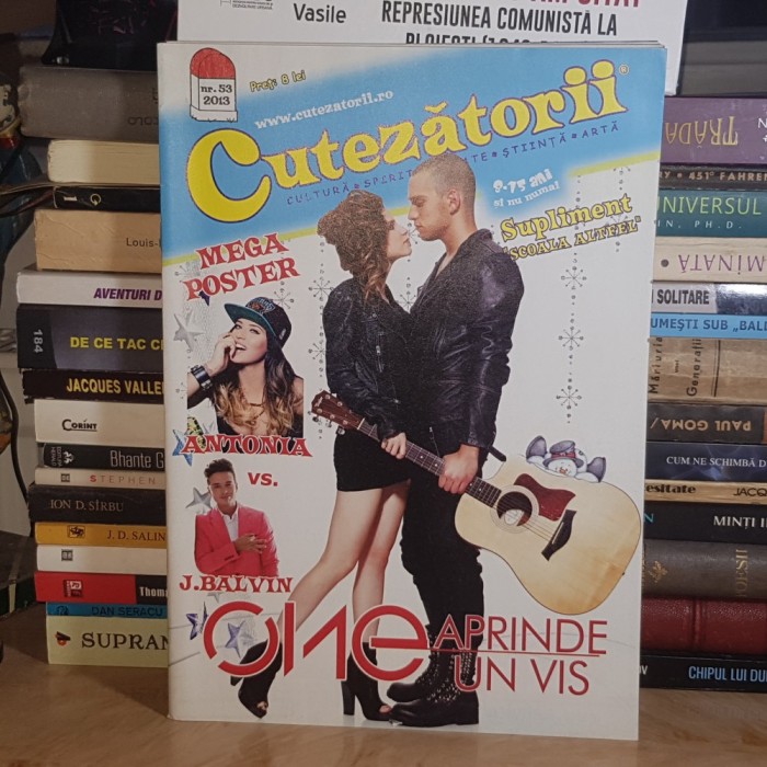 REVISTA CUTEZATORII , NR. 53 / 2013 ( POSTER ANTONIA ) *