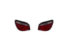 Stop spate, lampa Bmw Seria 5 (E60), 04.2007-06.2010, model: Sedan, tuning, montare spate, stanga+dreapta, LED; lucas alb, rosu, fumuriu, transparent