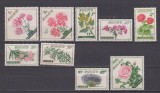 MONACO 1959 FLORA MI.609-617 MNH, Nestampilat