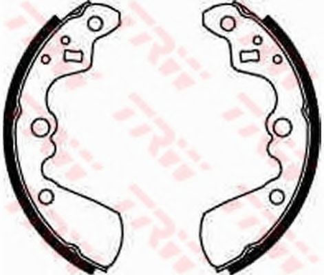 Set saboti frana SUZUKI SWIFT II Hatchback (EA, MA) (1989 - 2005) TRW GS8597