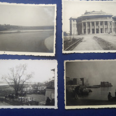 Lot 13 fotografii anii 1940: Tiraspol Teatrul, Cetăți la Nistru, etc.