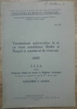 Vaccinatiuni antivariolice la oi cu virus sensibilizat Bridre/ 1936, Alta editura