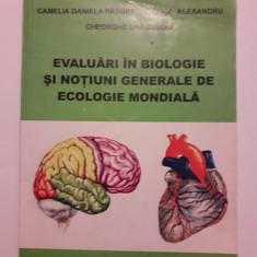 Evaluari in biologie si notiuni generale de ecologie mondiala / R3P5S