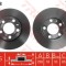 Disc frana VW FOX (5Z1, 5Z3) (2003 - 2016) TRW DF4253