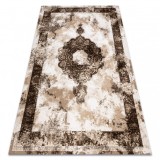 Covor acril Valencia 9987 ORNAMENT, CADRU, vintage bej, 120x180 cm, Dreptunghi