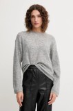 Mos Mosh pulover de l&acirc;nă MAPE culoarea gri, light, 173310
