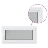 Cumpara ieftin Fereastra de subsol &bdquo;RISOR&rdquo; 100x50 cm oscilo-batanta DIN dreapta, alba