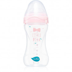 Nuvita Cool Bottle 3m+ biberon pentru sugari Transparent pink 250 ml