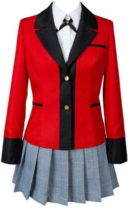 Pentru Cosplay Yumeko Jabami ținută școlară Uniformă - Costum Cosplay Compulsive
