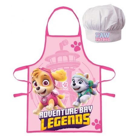 Set sort si boneta de bucatarie pentru copii Paw Patrol
